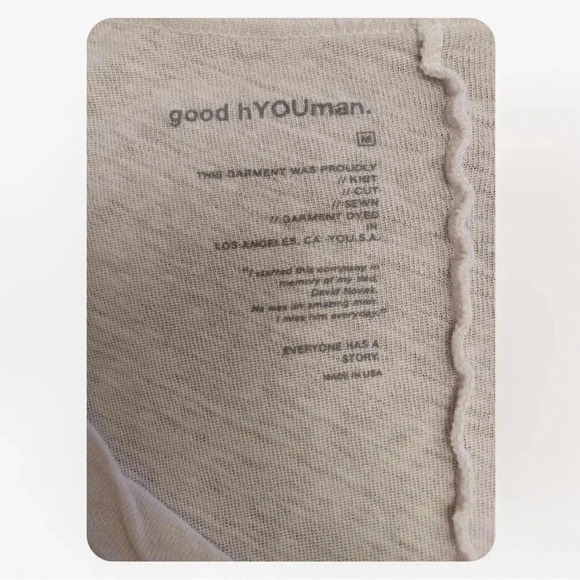 Good Hyouman Week End Pale Pink  Cotton V Neck T Shirt Size Medium - Picture 9 of 10